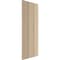 Ekena Millwork Rustic Three Board Joined Board-n-Batten Rough Cedar Faux Wood Shutters w/No Batten, 16 1/2"W x 32"H SHUBJN16X32RCPR - alternate 19